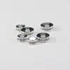 Espaçador de Latão Microincrustado Cor Preciosa Forte Espaçador Galvanizado Pulseira de Pedra Natural DIY Pulseira de Pérola de Cristal Espaçador de Anel de Diamante
