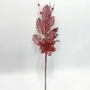 Nuevas lentejuelas de simulación de polvo dorado regalo de Navidad con ramo decorativo floral hecho a mano materiales de embalaje DIY