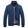 Atacado 2025 Nova Jaqueta Masculina Primavera e Outono Transfronteiriça Casual Masculina Estilo Coreano Bonita Jaqueta Piloto com Zíper