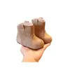 Botas Bebê Menina 2026 Outono Inverno Novas Botas Curtas Meninas Solado Macio Botas Pequenas de Couro para Meninas Botas Martin
