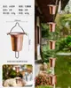 Corrente de Chuva Externa de Cobre Corrente de Drenagem de Beiral Estilo Japonês Corrente de Água da Chuva de Pátio de Villa Corrente de Desvio de Água da Calha Corrente de Água Decorativa