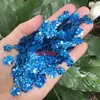 Lentejuelas de flor de ciruelo de cinco pétalos de 10 mm, cuentas con agujero central cortadas a láser, accesorios para el cabello hechos a mano de estilo étnico, suministros para ensartar cuentas DIY