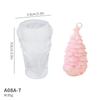 Molde para Vela Perfumada de Duende Navideño Muñeco de Nieve Árbol de Navidad Silicona Resina Yeso Pegamento Película Venta al por Mayor