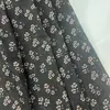 Tecido Retro Estampado de Veludo Cotelê Pequeno Floral Roupa Infantil Roupas Externas para Meninas Coletes Calças Camisas Tecido Estampado Outono/Inverno