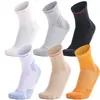 Meias de Basquete para Homens, Absorventes de Suor, Antiderrapantes, Respiráveis, Meias Esportivas com Solado de Toalha, Meias de Algodão para Corrida de Cano Alto, Meias Esportivas Profissionais