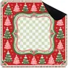 Tapete Novo de Mesa para Mahjong de Natal Amazon Lama Diatomácea Silencioso Antiderrapante Entretenimento Tapete de Mesa para Xadrez e Cartas Tapete de Mesa Festiva