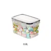 Cross-border Hot Sale PP Fresh-keeping Box Sealed Jar Geladeira Cozinha Comida Jar Grãos Balde Snack Storage Box