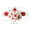 Taza de cerámica original tipo cáliz, linda caricatura, taza de oficina, taza de café, taza para pareja, regalo para chica