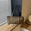 Bolsa de Ombro Feminina Estilo Coreano Simples Design Raro Retrô Transfronteiriço Bolsa de Mão Moda para o Dia a Dia
