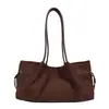Bolsa Tote Plissada de Alta Qualidade da Moda para Mulheres, Nova Bolsa de Ombro Pequena Simples de Nicho, Bolsa de Mão Versátil de Grande Capacidade para o Dia a Dia