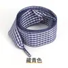 Nuevos Cordones de Estilo Escocés Frescos, Dulces y Coloridos Adecuados para Zapatos de Entrenamiento Moral, Zapatos de Carrera, Cordones para Zapatos de Lona