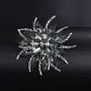 Broche de Acrílico da Moda para Mulheres, Alfinete Eletrodepositado em Liga, Broche Acessório de Roupa