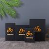 Caja de Regalo Negra Ramo Caja de Regalo Grande de Cumpleaños Cartón Negro Caja de Regalo para Perfume Caja de Empaque para Labial