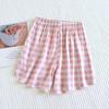 Shorts de Algodão para Casal de Verão Finos Respiráveis Largos Roupa Externa Calças de Pijama Masculinas e Femininas Roupa Externa Outlet de Fábrica