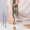 Dunhuang quema de carbón 108 pulseras de bodhi para hombre diseño de mano cuentas de bodhi cuentas pulseras literarias para jugar al por mayor