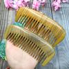 Peine de Madera de Sándalo Verde de 13 cm, Masaje de Madera Entera, Regalo para Novia, Madre, Fabricante, Venta al por Mayor, Grabado Gratuito y Logotipo, Peine de Sándalo