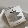 Pinza para el pelo de acetato linda y texturizada para mujer, pasador ovalado pequeño, pinza plana de pico de pato, pinza lateral, pinza para flequillo degradada