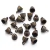 Accesorios para Joyería DIY Cuerda de Cuero Hebilla de Cola Retro Borla Sombrero Accesorios de Campana para Cabeza Hebilla de Conexión para Pulsera Accesorios Venta al por Mayor