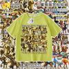 Edición Oro Americana Shanhaijing Tongtengge Marca de Moda Infantil Ropa Camiseta de Manga Corta Infantil Camiseta Básica Top