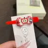 Grampo de Cabelo Xadrez Maçã Creme Fofo Estilo Ins Doce Presilha Bico de Pato Versátil Menina Desenho Animado Franja Acessório de Cabeça Estilo Novo