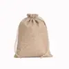 Bolsa de serapilheira com cordão, pequena bolsa com cordão para itens culturais, pequena bolsa com cordão para armazenamento de joias, bolsa de serapilheira com cordão personalizada