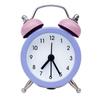 Reloj despertador de metal al por mayor de 5 cm, lindo y creativo, pequeño, para estudiantes y niños, con esfera de reloj intercambiable y logotipo, reloj de cuarzo