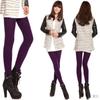 Pantalones de pana versátiles para mujer estilo coreano para otoño e invierno, pantalones ajustados elásticos con pie, mallas, pantalones de nueve puntos cepillados, leggings exteriores