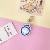 Chaveiro de Urso Coração Girly Japonês e Coreano Celeb da Internet Coelho Desenho Animado Fofo Pingente de Bolsa Pingente de Conjunto de Fones de Ouvido Simples