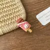 Presilha de Cabelo Fofa de Batata Chips, Presilha Doce e Adorável Estilo Menina para Franja Lateral, Acessório de Presilha de Cabelo de Desenho Animado para Estudante