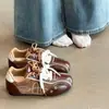 Tênis de treino alemão retrô feminino novo 2026 outono sola macia não cansa os pés sapatos Forrest Gump estilo baseball sapatos casuais esportivos
