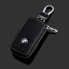 Adequado para BMW X1 X3 X5 X6 Blade Série 3 Série 5 Ix3 I5 Capa de Chave de Carro Couro Integral para Homens e Mulheres