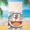 Toalla de Baño de Microfibra para Adulto Doraemon de Dibujos Animados Personalizada para Baño, Natación, Viaje, Portátil, Playa, Deportes