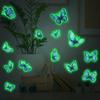 Adesivo Fluorescente Feifan Mg-Yp048 Adesivo Criativo de Simulação Borboleta Voadora Decoração de Parede de Fundo para Casa Atacado