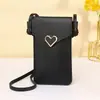 Comercio Electrónico Transfronterizo 2026 Nuevo Bolso para Teléfono con Pantalla Táctil para Mujer Vertical Ligero Transparente Mini Bolso Cruzado para Teléfono para Dama