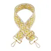 Nuevo color étnico Jacquard Correa ancha para el hombro ajustable Bolso bandolera Accesorios Correa Peso reducido Correa engrosada
