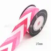 Fita de embalagem de presente com bolinhas de 25mm para grampo de cabelo, caixa de bolo DIY, cinto decorativo, fita de tecido 10 jardas/Rolo