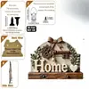 Rack de Madeira Retro Popular com Ganchos para Chaves Decoração de Parede para Entrada de Casa Quarto Sala de Estar Artesanato