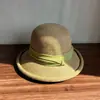 Chapéu de Palha para Mulheres, Novo Estilo de Verão, Chapéu de Proteção Solar Retro com Borda Enrolada, Chapéu de Sol Fashion para Mulheres, Chapéu de Tamanho Grande, Chapéu de Verão Feminino