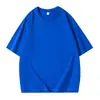 Estilo Verano 2026 Algodón Suave Peso Pesado 260g Oversize Hombro Caído Camiseta 100% Algodón Unisex Manga Corta Camisa Cultural Ropa de Trabajo para Team Building