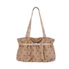 Bolso de mano, bolso de hombro, bolso de axila para mujer, moda nueva, gran capacidad, plisado relajado, lunares, 2026, fresco y elegante