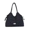 Bolsa com Estampa Floral Feminina 2026 Nova Tendência Verão Casual Moda Escola Trabalho Bolsa Tote Grande Capacidade Bolsa de Ombro Único