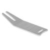 Accesorios de golf transfronterizos, horquilla verde, herramienta de horquilla para pelota de golf, herramienta de reparación de césped de aluminio y metal, logotipo láser