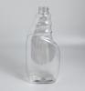 Em estoque garrafa spray 500ml PET transparente frasco spray álcool frasco limpador de manchas de óleo pistola spray com botão manual