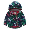 Ropa Infantil Ropa de Neopreno Forrada de Polar para Niños Primavera y Otoño Cortavientos para Bebé Abrigo de Polar con Capucha para Niños Grandes Moda Estilo Occidental