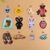 Parches Bordados de Dibujos Animados Lindos para Computadora Transfronterizos al por Mayor Parches Bordados de Animalitos Pequeños Parches Decorativos para Ropa