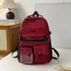 Mochila Versátil de Gran Capacidad Estilo Harajuku Coreano 2025 Retro Campus Estudiante de Secundaria Estilo Ropa de Trabajo Bolsa Escolar Ligera