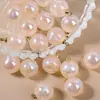 Atacado 8-18mm Pingente Sereia Contas Redondas Contas Bolha Aurora Acessórios para Colar Pulseira Brincos DIY Feito à Mão Joias