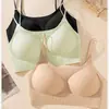 Sutiã Push-Up Cruzado nas Costas para Meninas Confortável e Respirável Lindo Costas Mostrando Top Tubo Pequeno Roupa Íntima Sem Costura Shantou
