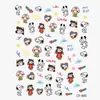 Graffiti Lindo Snoopy Ins Cámara Uñas con Relieve Arte de Uñas Pegatina Estéreo Dibujo Animado Cachorro Infantil DIY Pluma Uñas