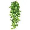 Jiboia parede sala de estar plantas verdes planta de parede decoração de planta trepadeiras flores artificiais trepadeiras internas planta-aranha cesta suspensa